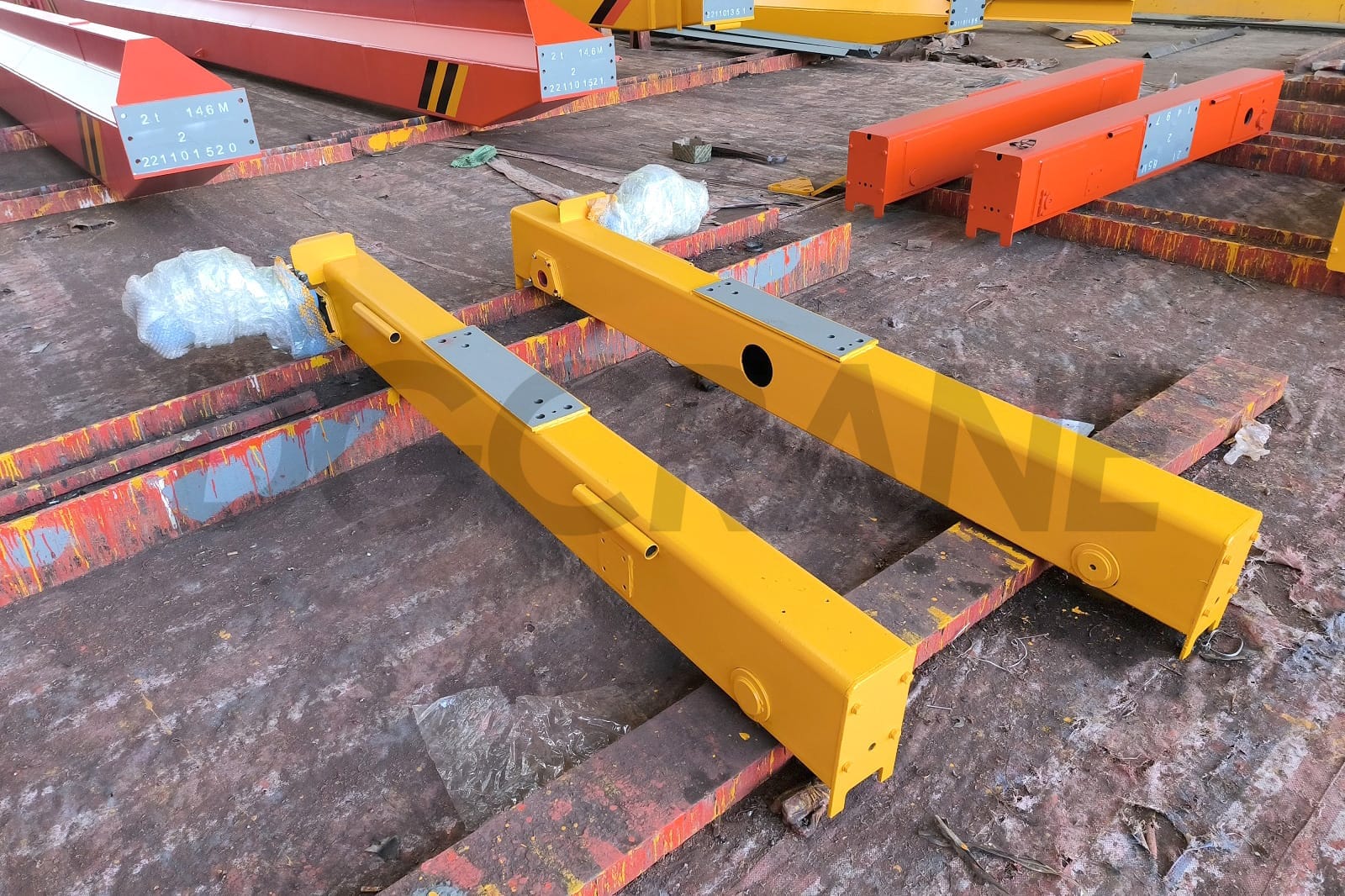 cases3 5 Ton Free Standing Workstation Overhead Crane Exported to Tajikistan 3 watermarked