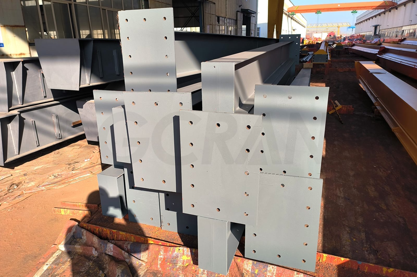 cases3 5 Ton Free Standing Workstation Overhead Crane Exported to Tajikistan 4 watermarked