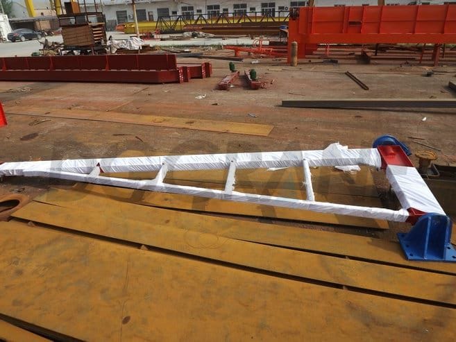 cases4 1 Ton Free Standing Workstation Bridge Crane for U.S. Customer 3 watermarked