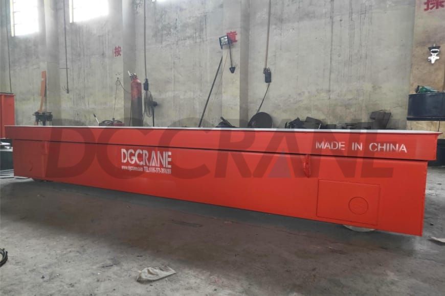 10 Ton Cable Drum Powered Rail Transfer Cart