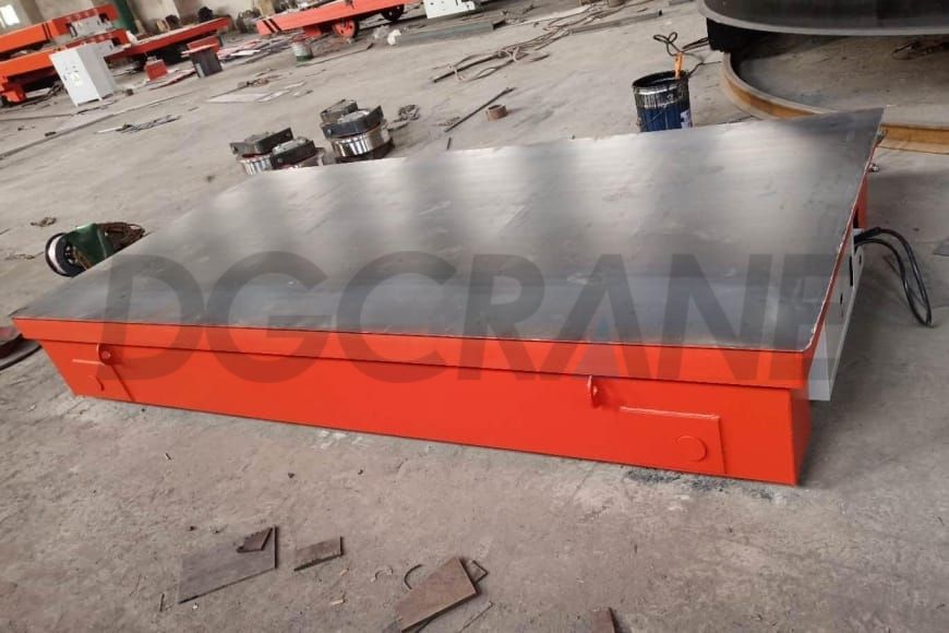 10 Ton Cable Drum Powered Rail Transfer Cart2