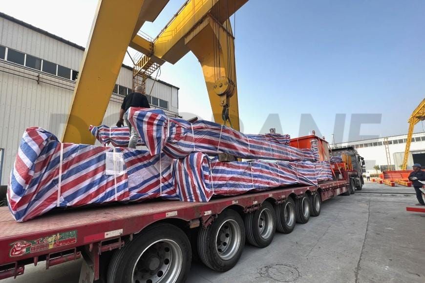 30 Ton Double Girder Gantry Crane Project2