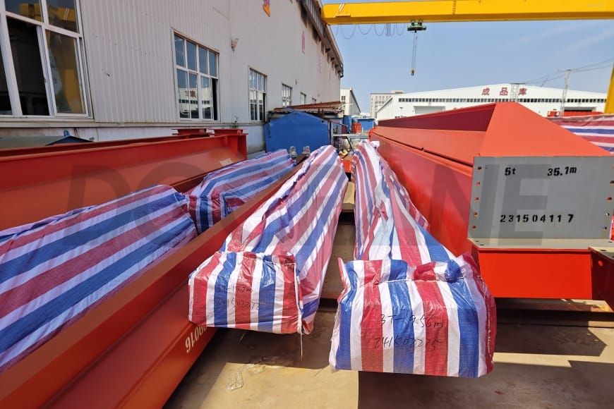 7 Sets of Overhead Cranes Factory Expansion and Upgrade Project2