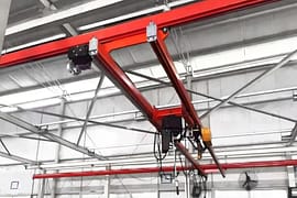 Ceiling Mounted Workstation Bridge Crane menu