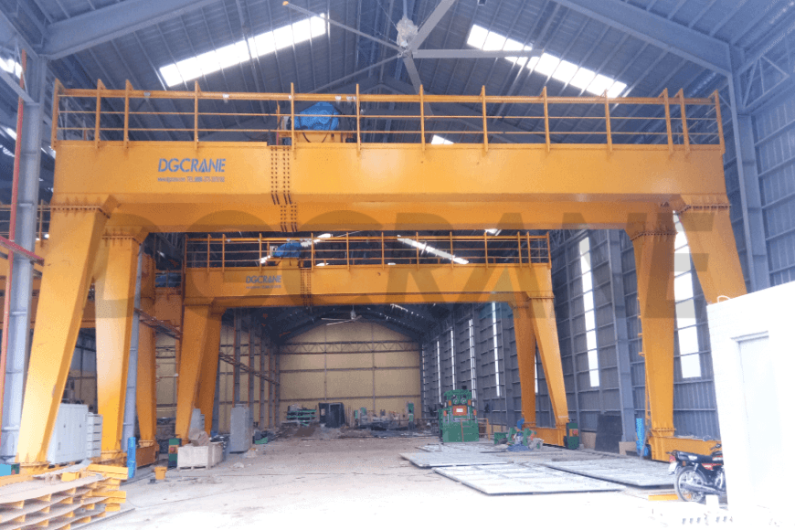 DGCRANE Export Cases 2 in the Philippines 9 Sets of Double Girder Gantry and Overhead Crane