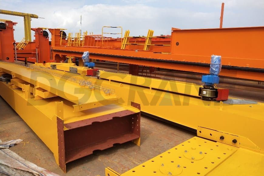 DGCRANE Export Cases 3 Semi Gantry and Overhead Cranes for Steel Handling 2