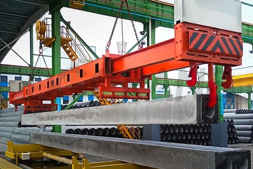 Finished Concrete Pipe Pile Lifting Spreader