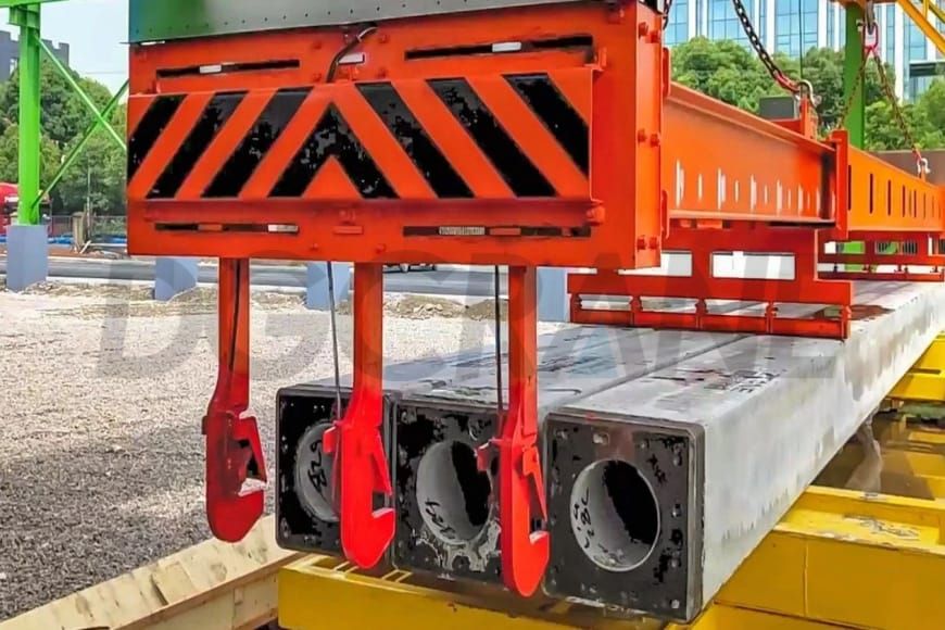 Lifting and Transport of Three Concrete Pipe Piles