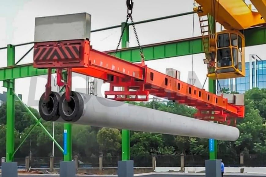 Lifting and Transport of Two Concrete Pipe Piles