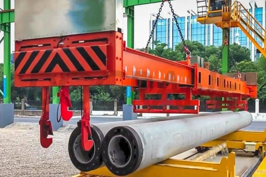 Lifting and Transport of Two Concrete Pipe Piles2