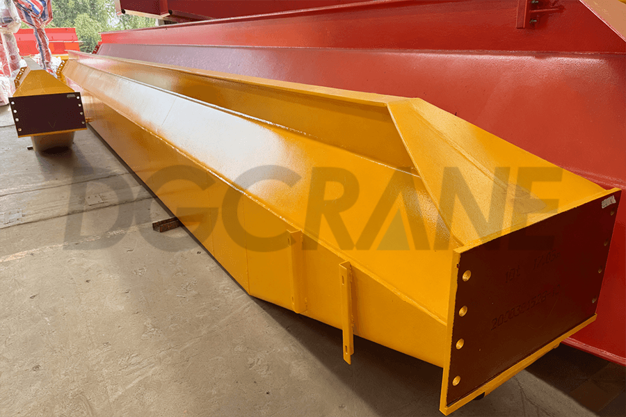 10T Single Girder Overhead Crane Imesafirishwa hadi Kanada