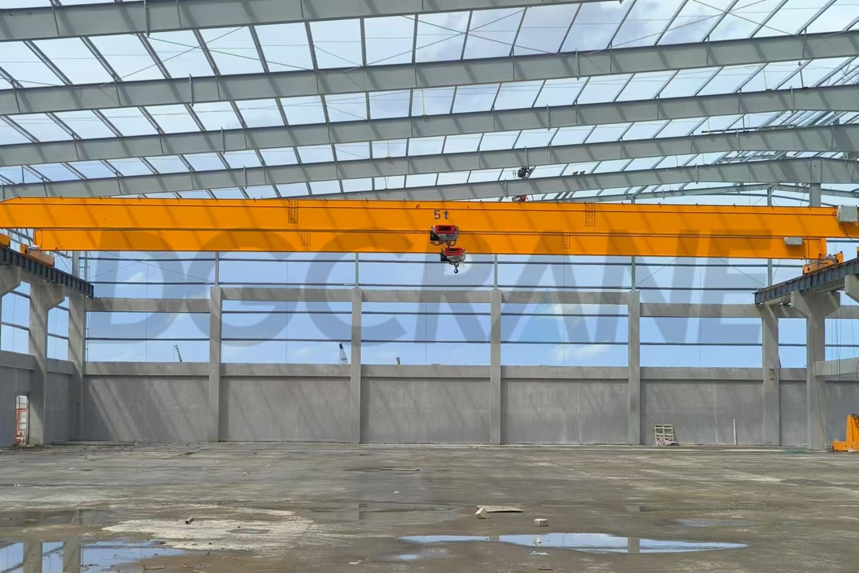 Kesi 2 Seti 4 za Koreni za HD Single Girder Overhead Zilizosafirishwa hadi Indonesia 2