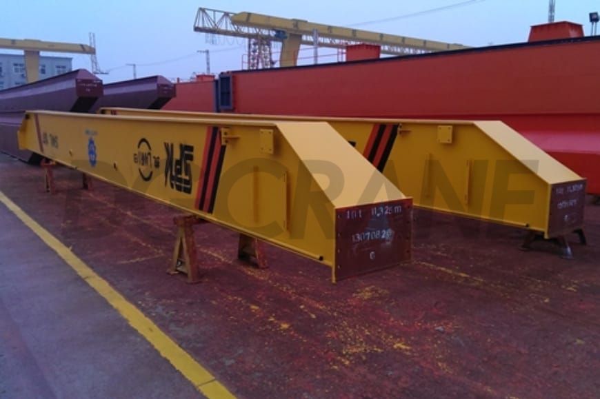 Kesi 4 Seti 2 za Cranes za Juu za Girder Moja Zilizosafirishwa hadi Indonesia 1