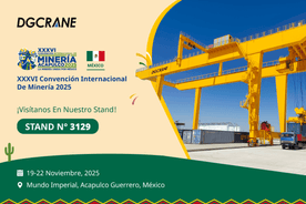 DGCRANE vás zve na mezinárodní těžební veletrh Mexico Acapulco 2025
