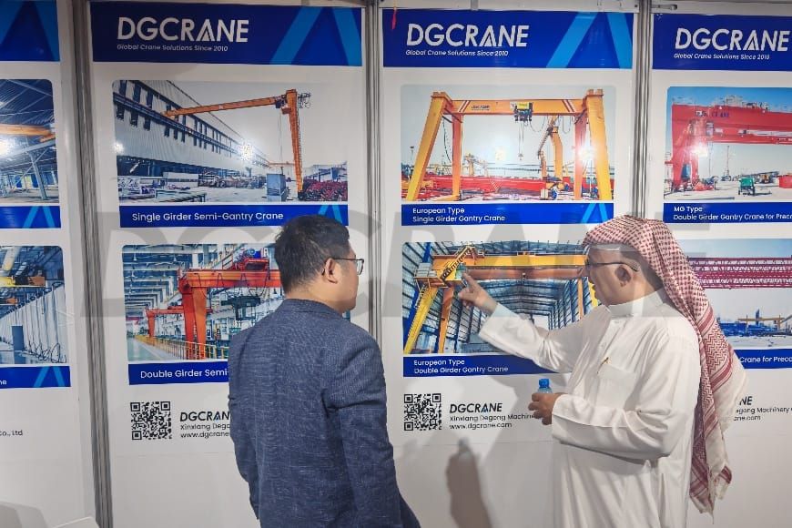 DGCRANE di Pameran Teknik dan Pertambangan Saudi 2025 6