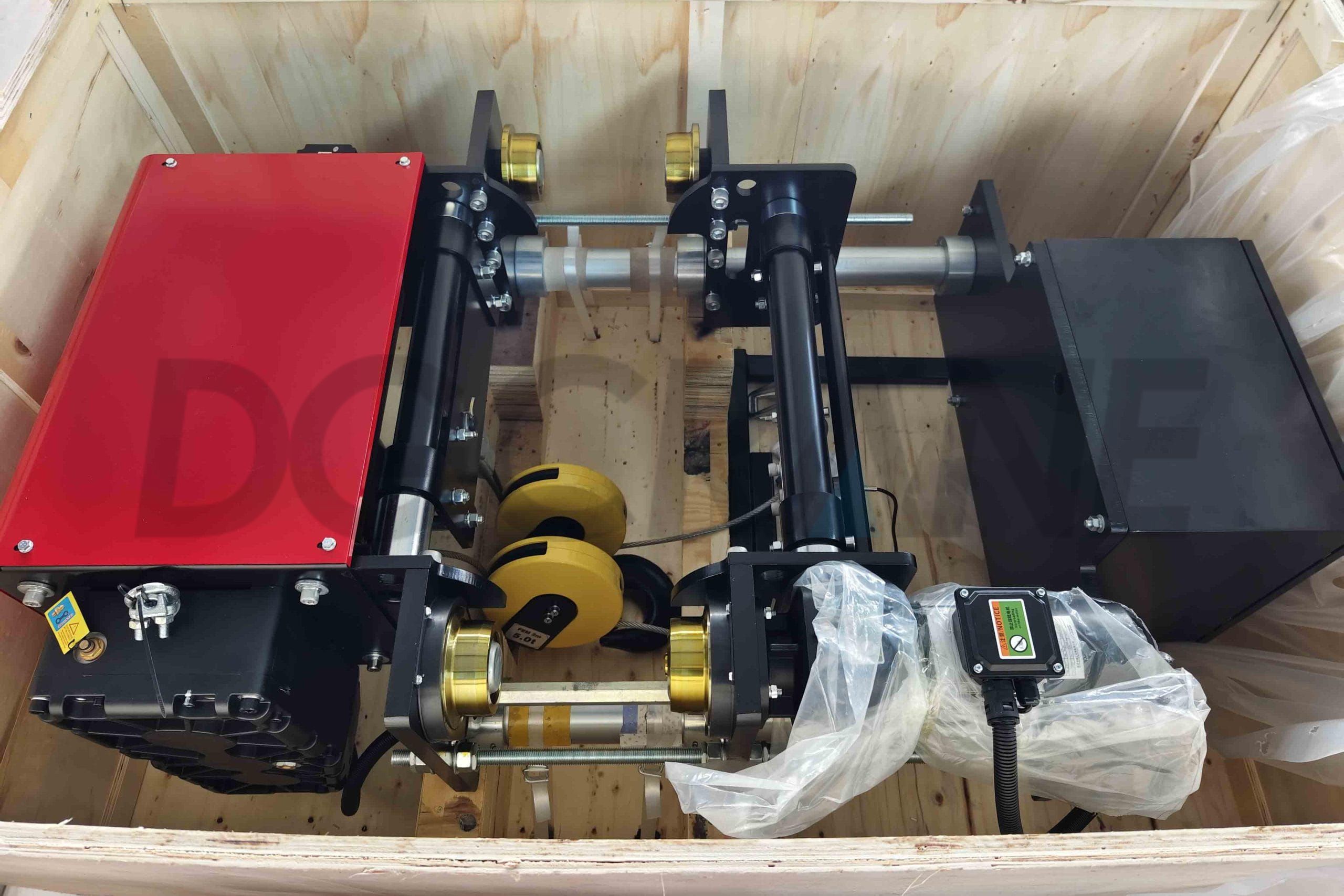 Elektrický kladkostroj typu Euro s měřítkem