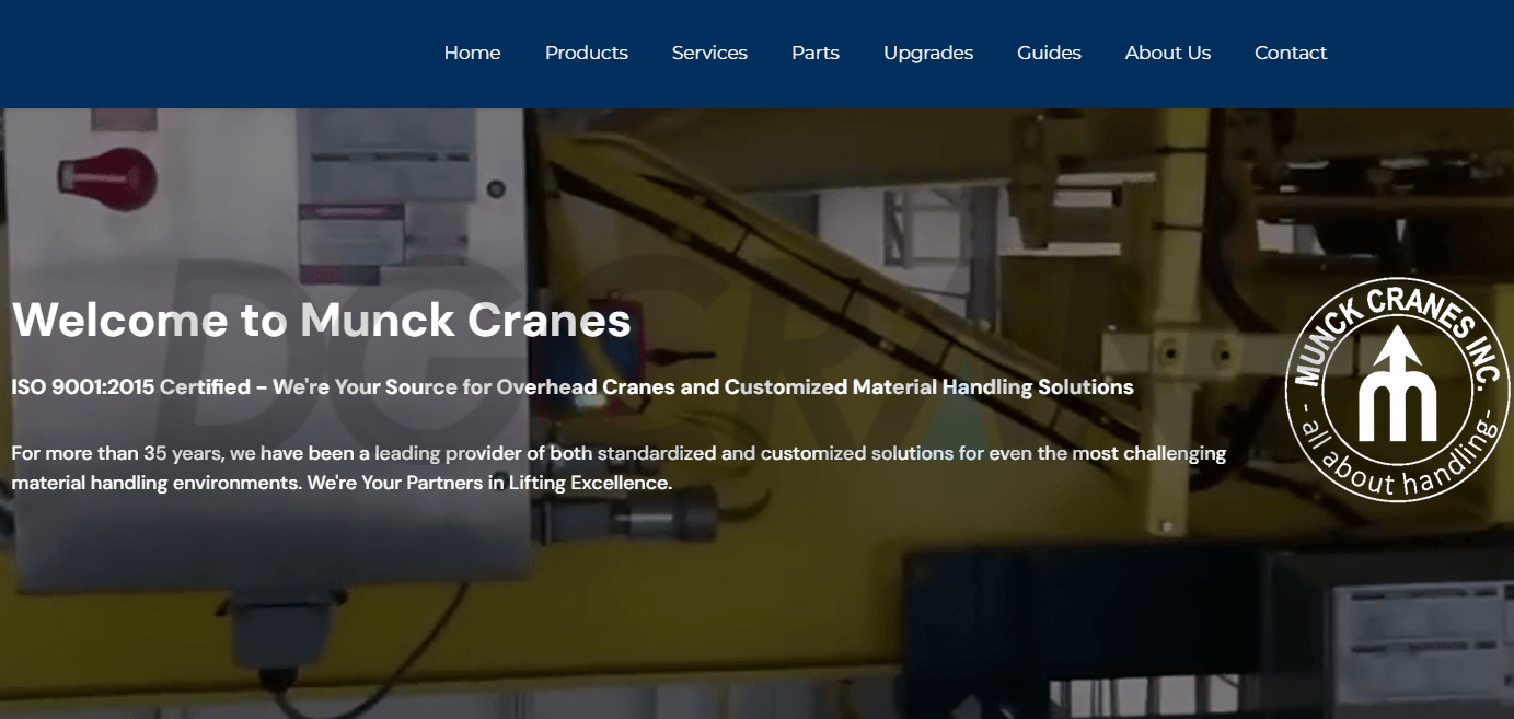 Cranes za Munck
