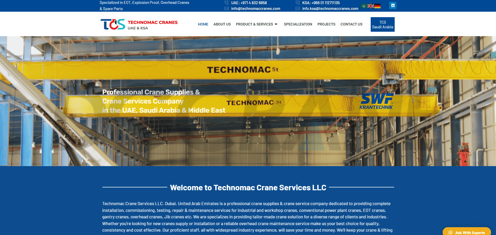 Technomac Crane Services LLC