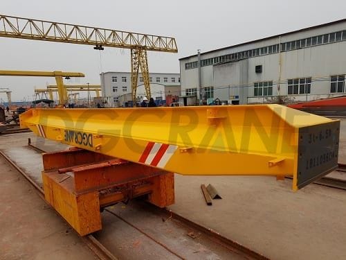 boriti kuu ya miundo ya chuma ya 3t ya juu ya crane iliyotiwa alama