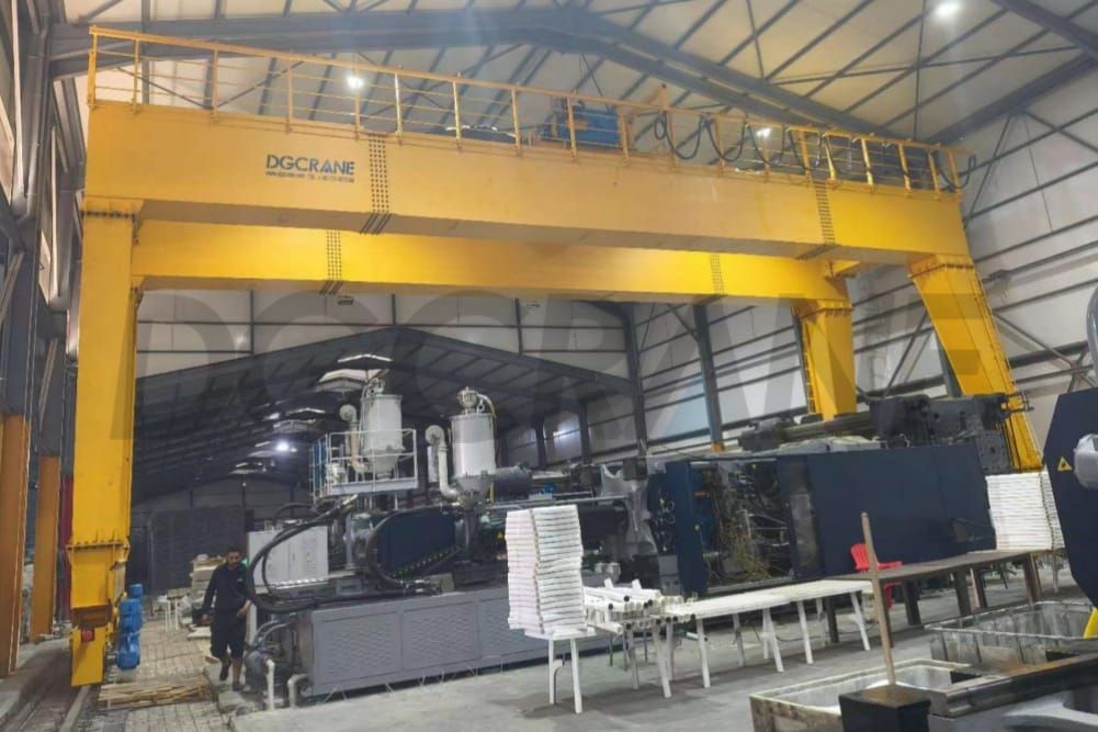 100t Double Girder Gantry Crane Algeria
