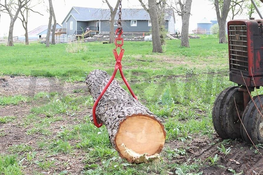 2 Penjepit Pengangkat Log Cakar untuk Pengendalian Kayu