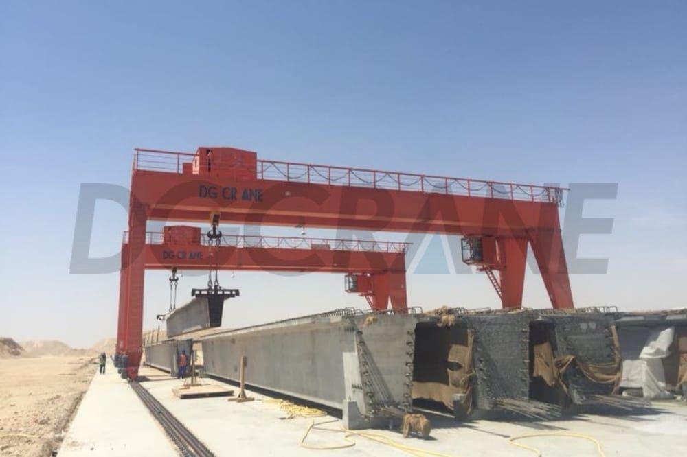 70t Double Girder Gantry Crane Qatar