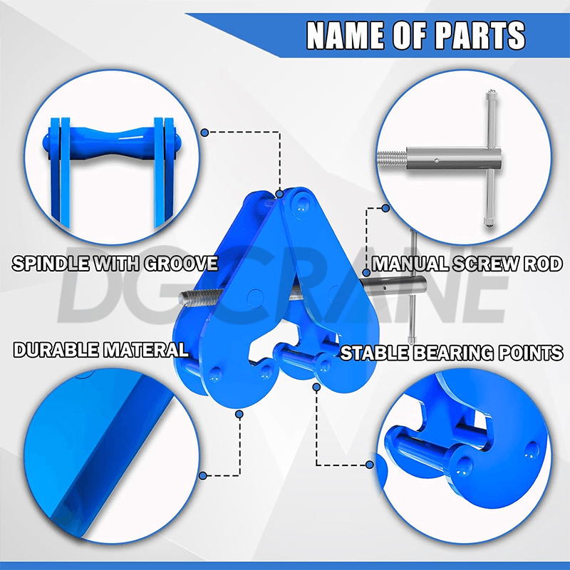 Bahagian Pengapit Pengangkat Rasuk