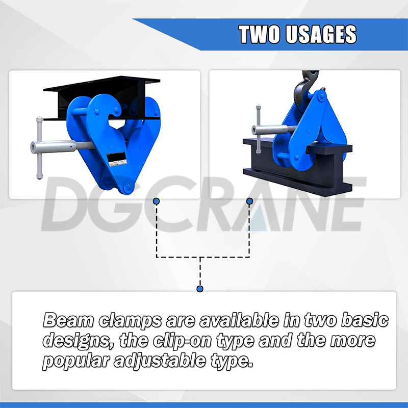 Penggunaan Pengapit Pengangkat Rasuk