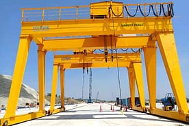 Derek Gantry Girder Ganda FEM dengan Winch Terbuka 6