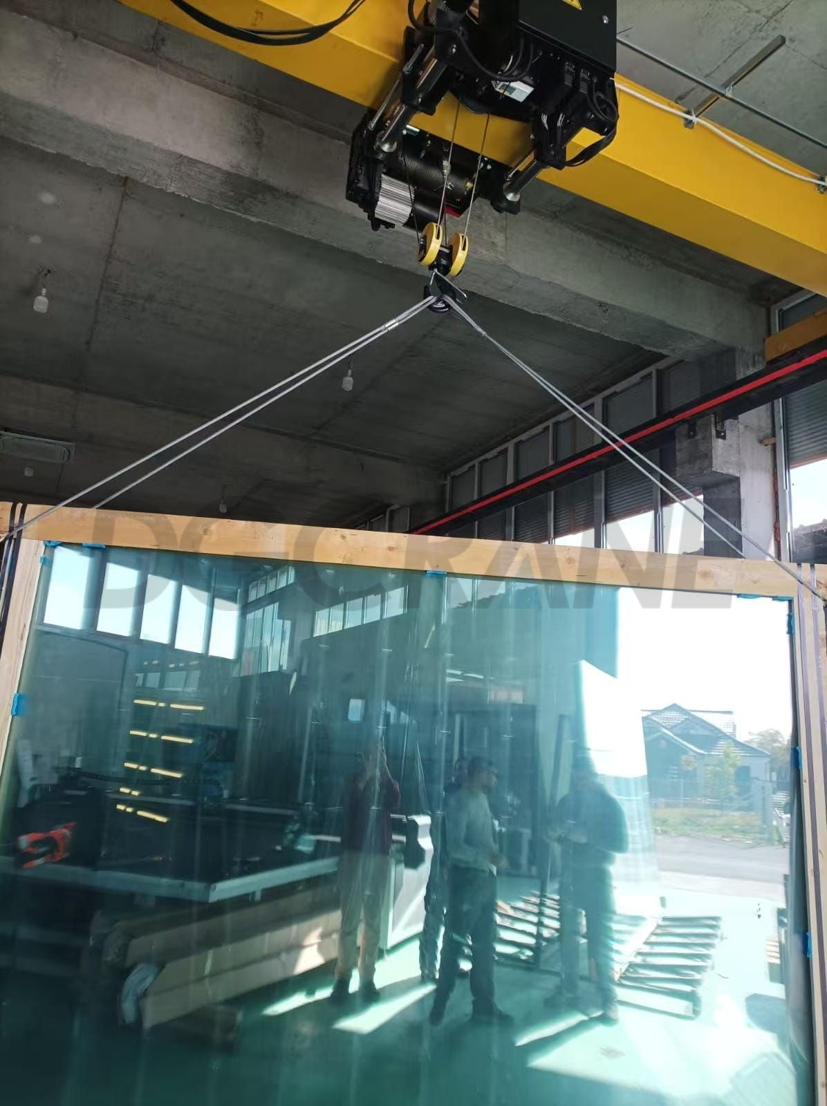 single girder overhead crane test