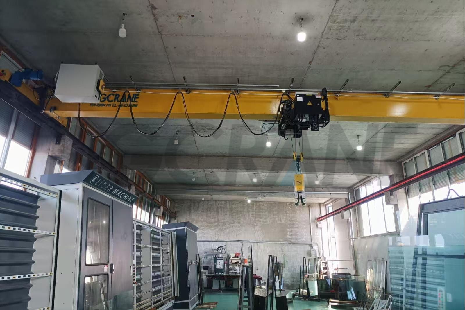 single girder overhead crane