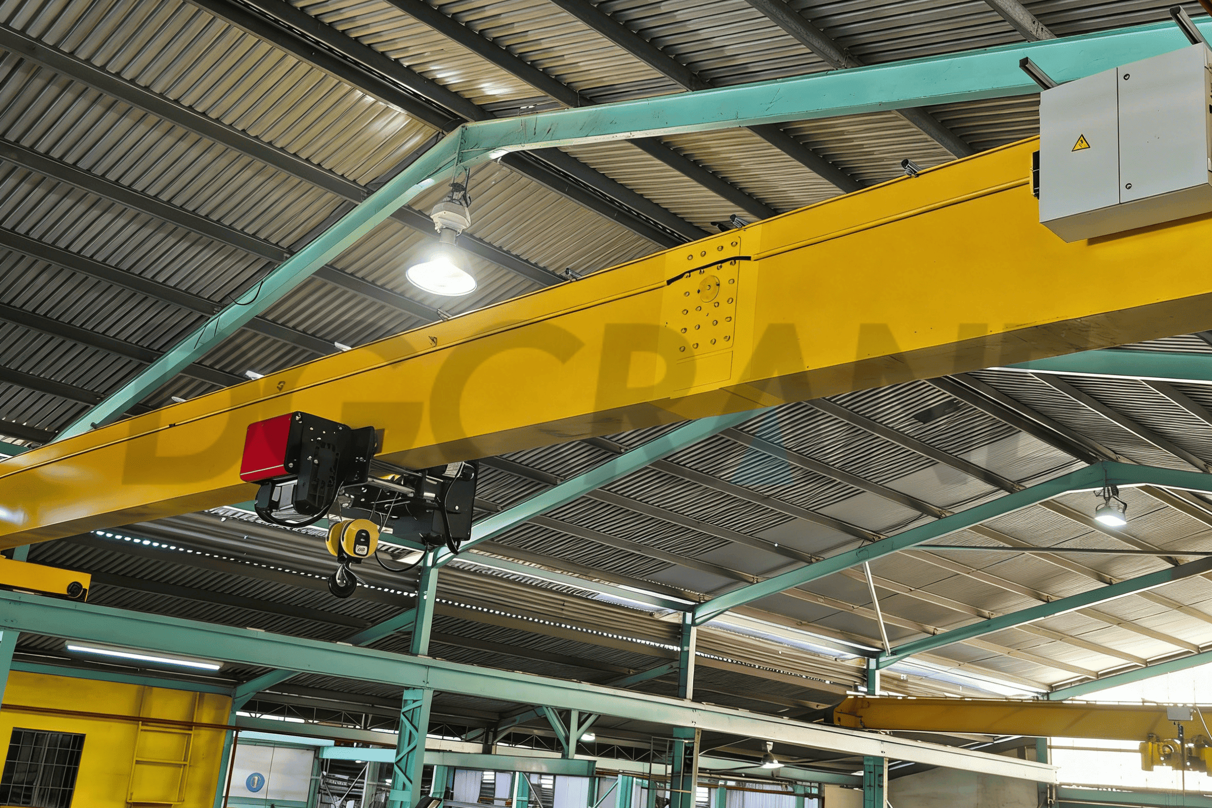 10 ton single girder overhead crane