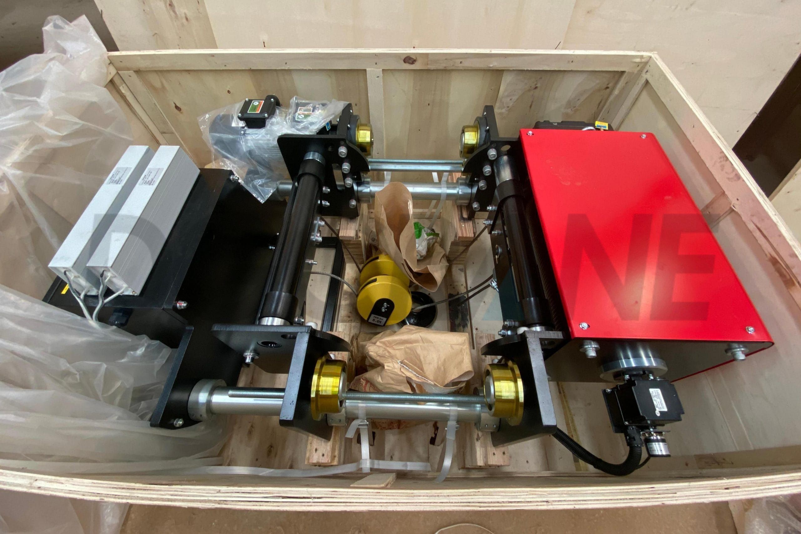 5t electric wire rope hoist scaled