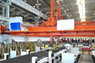 Automated steel plate handling overhead crane