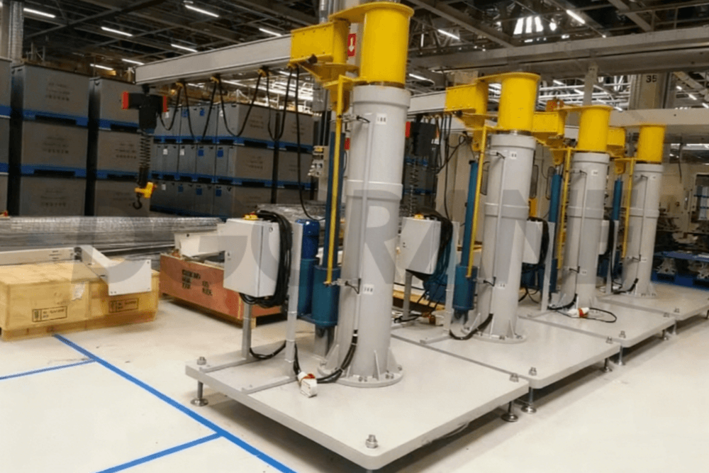 Gru a braccio mobile portatile