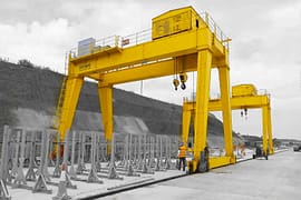 قائمة رافعة جسرية مزدوجة العوارض