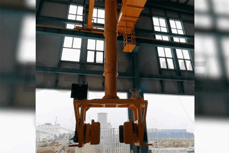 Podczas procesu chwytania kosza