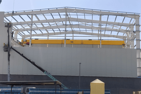 10T Single Girder Overhead Crane