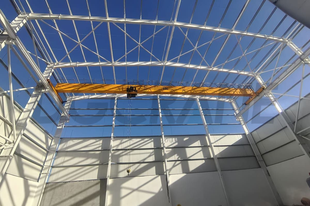 10t overhead crane installed in KSA