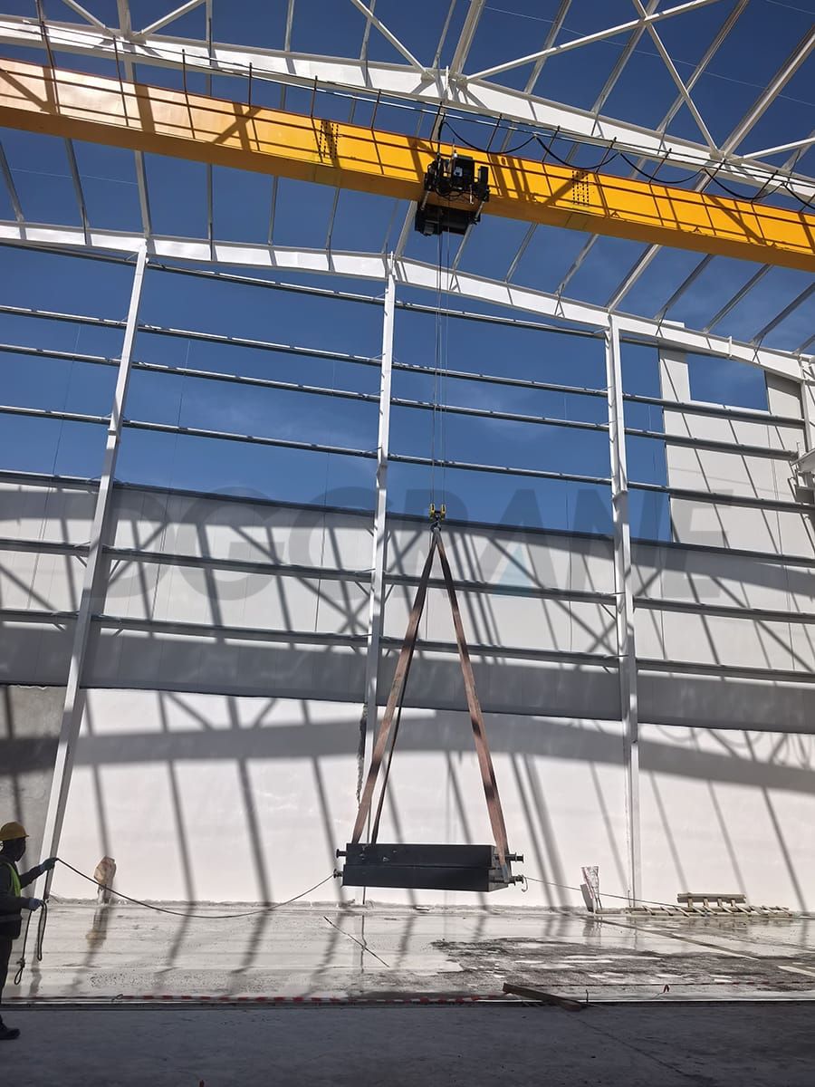 10t overhead crane test