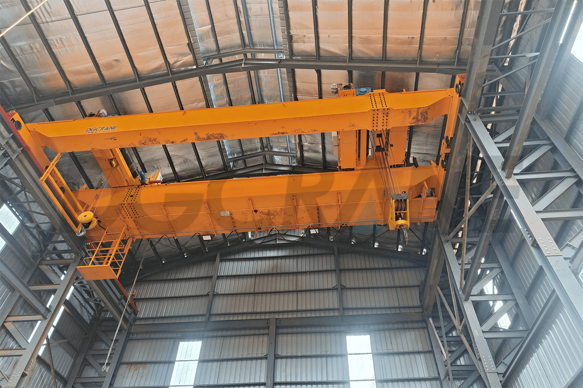 Tanzanya Hidroelektrik Santrali için Çiftli Arabalı Tavan Vinci