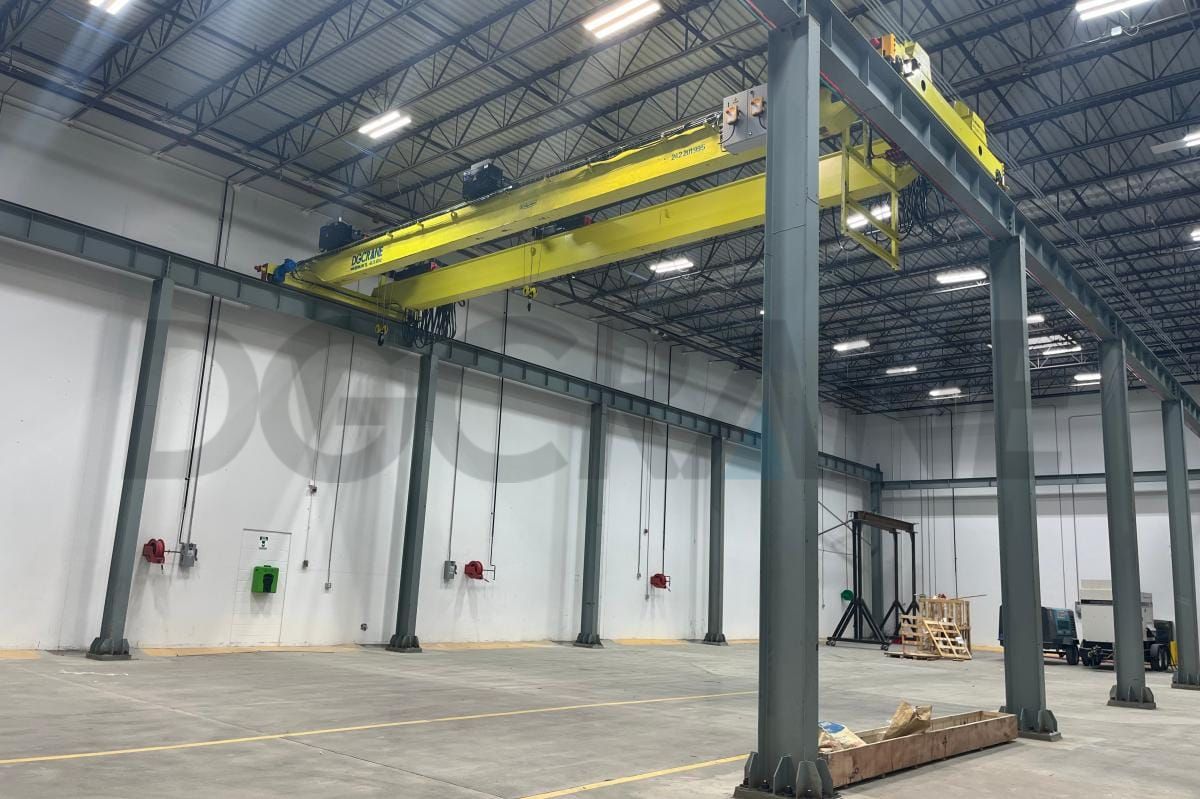 overhead crane installation 2
