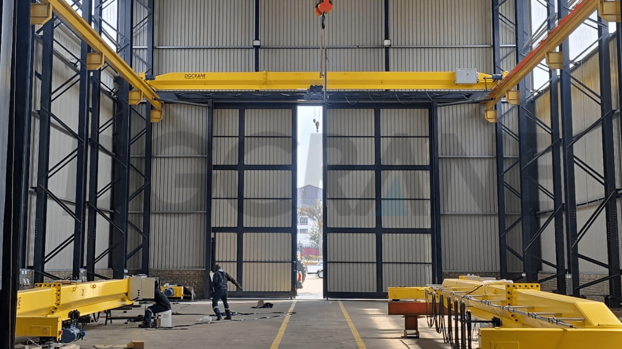 南非安装的架空起重机