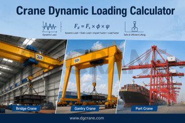 Crane Dynamic Loading Calculator 01
