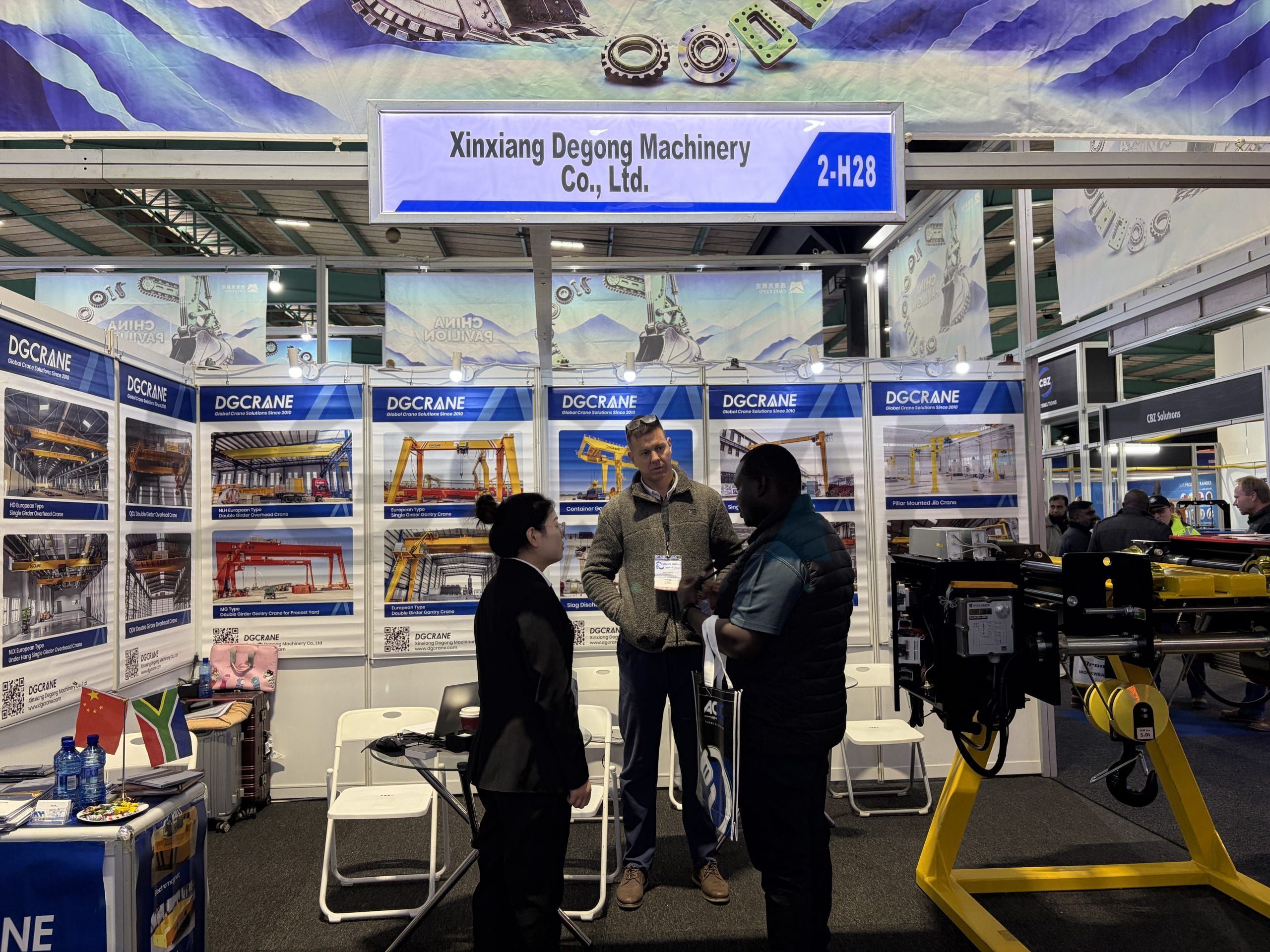 Electra Mining Africa 2026 DG 4 em escala
