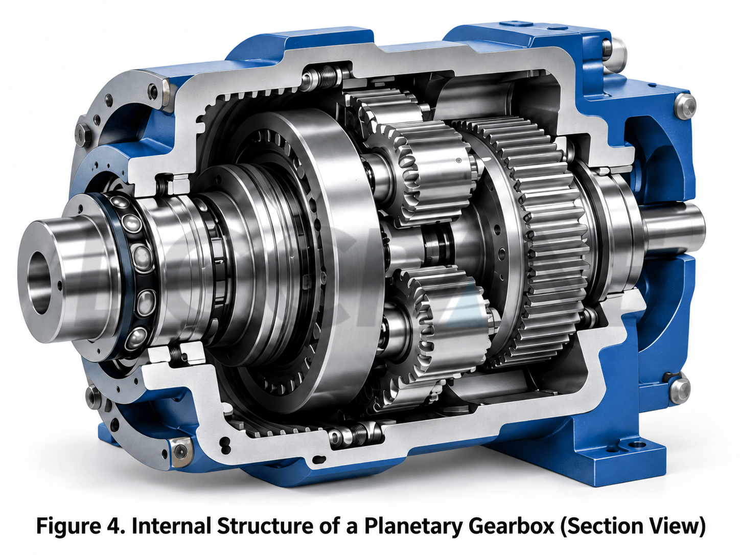 Different planetary gear relationships produced by changing the fixed member