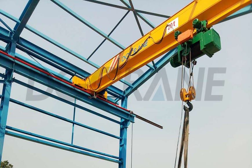 Puente grúa monoviga de 20 toneladas 2