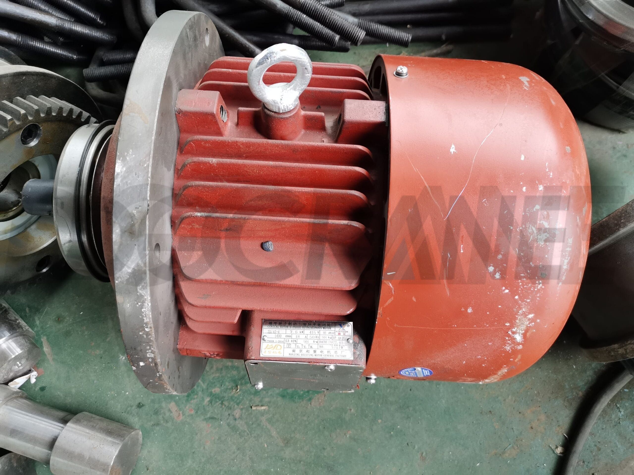 Hoist lifting motor