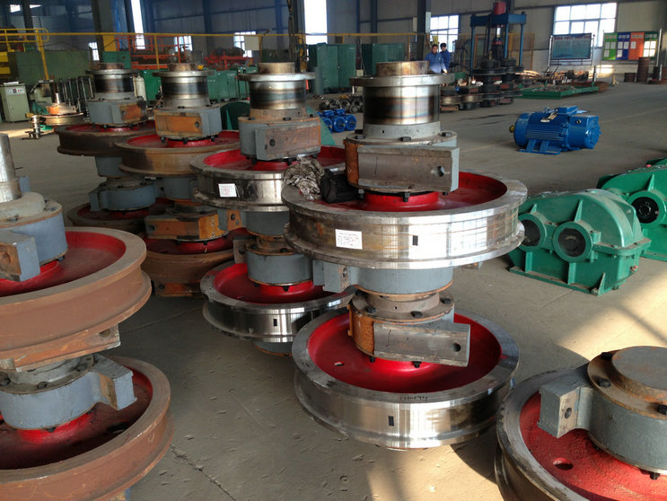 Crane wheel workshop 10