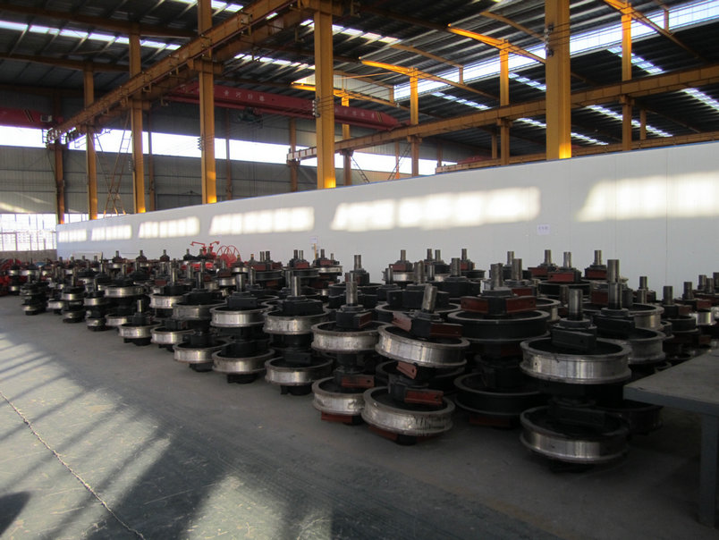 Crane wheel workshop 12